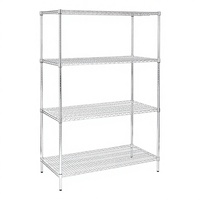 Rayonnage à palettes en métal durable de stockage Étagère de vente à 4 niveaux Étagères de support d'entrepôt maximisées