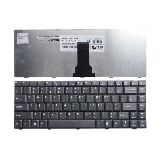 Laptop Keyboard for Acer D520 D720 E520 E720 Series