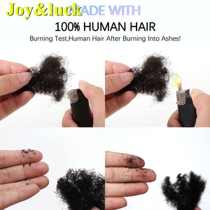 Precio al por mayor: Reggae africano, pelo negro real, seda esponjosa, terciopelo trenzado sucio, Afro Kinky Bulk Dreadlo <span class=keywords><strong>CK</strong></span> 30 g/paquete - Product Image 5