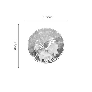 Meilleures ventes : Bijou en métal avec strass pour sabots, stock usine, accessoires de chaussures de haute qualité, boucles et breloques en strass pour chaussures - Product Image 4