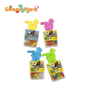 OEM jouet bonbons enfants sifflet jouet en forme d'animal avec <span class=keywords><strong>mini</strong></span> bubble-gum fruité - Product Image 4