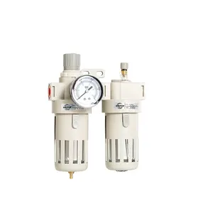 Iron housing white oil-water separator dual filter BFC2000/BFR3000/BL4000 pressure reducing valve