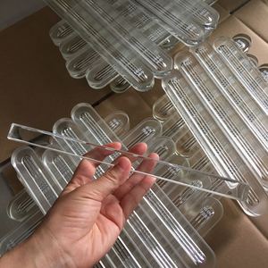 A9/B9 Jauge de niveau transparente en verre trempé Verre de chaudière de haute précision - Product Image 3