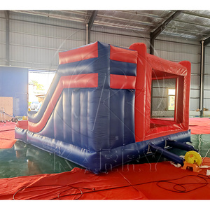 Château gonflable commercial pour aire de jeux intérieure, château gonflable personnalisé Mario, château gonflable avec toboggan - Product Image 6