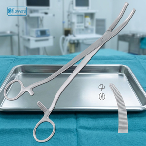 Pinces hémostatiques manuelles 6flowers Wertheim, instrument chirurgical certifié CE ISO 2015, classe I, chirurgie générale, modèle F6-205, haute performance - Product Image 3