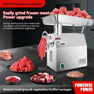 <strong>Professional</strong> High Power Gear Driving Commercial <strong>Meat</strong> <strong>Grinder</strong> Stainless Steel <strong>Meat</strong> Mincer Multifunctional Food <strong>Grinder</strong> Machine