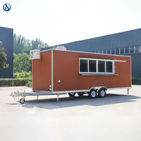 Remorque alimentaire Honlu, camion de cuisine mobile, remorque de cuisine commerciale pour la restauration de rue, les événements et les services à emporter