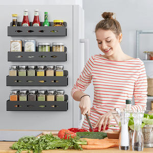 Estantes de <span class=keywords><strong>despensa</strong></span> Good Out y estante de almacenamiento de especias de cocina soporte de acero personalizado barato China venta al por mayor tarro de especias estantes de exhibición de especias - Product Image 2