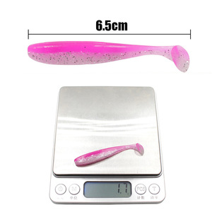 Mồi Câu Mềm Hai Màu Chất Lượng Tốt Nhất Mồi Câu Cá Mềm 6.5Cm 1.7G Bán Sỉ - Product Image 6