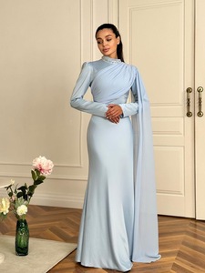 <span class=keywords><strong>Abito</strong></span> da Sera <span class=keywords><strong>Elegante</strong></span> su Misura a Maniche Lunghe per Donne - Vestito Formale Aderente con Silhouette Sofisticata, Ideale - Product Image 5