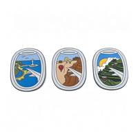 Fabricant de badges personnalisés en métal émaillé (doux ou dur) avec logo, motifs de dessins animés et anime, en or, pour la vente en gros