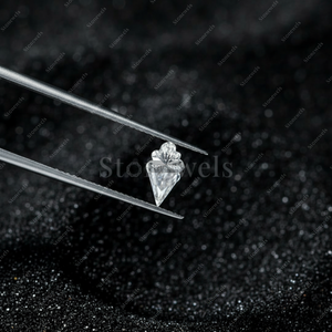 Diamantes Sintéticos Cultivados en Laboratorio con Certificación IGI de Stonewels, Corte Cono de Helado, Color E, para Venta al por Mayor, Gujarat - Product Image 1