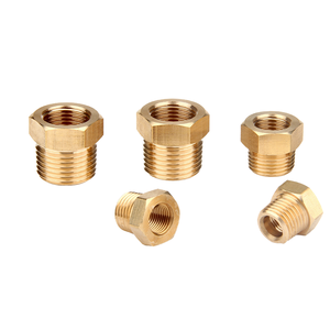 Raccords de tuyauterie flexibles à basse pression en laiton forgé sur mesure, manchon de connexion pour <span class=keywords><strong>tuyau</strong></span> d'eau, épaisseur 10 mm, usiné CNC - Product Image 4