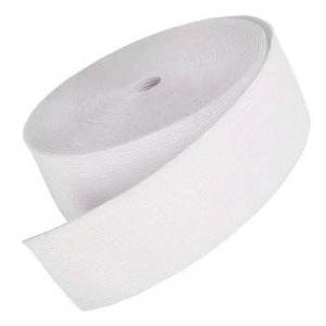 Bandes élastiques tissées jacquard style sergé, caoutchouc blanc, largeur 6 mm, textiles de maison, vêtements, sacs, ceintures imprimées NEELKAMAL INDUSTRIES - Product Image 3
