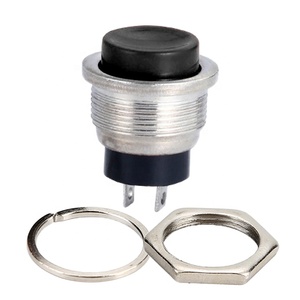 DS-212 16mm <strong>Momentary</strong> <strong>Push</strong> <strong>Button</strong> <strong>Switch</strong> Horn <strong>Switch</strong> OFF-(ON) - Product Image 4