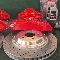 Kit de freinage surdimensionné pour Mercedes E300L W213 avec étriers intégrés EPB, 6 pistons avant + 4 pistons arrière, rotors percés 390mm/360mm