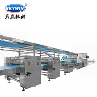 Ligne de production de biscuits Hello Pandan Skywin 2026, machine à fabriquer des biscuits soda, machine à fabriquer des biscuits, machine à biscuits
