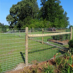 Clôture de <span class=keywords><strong>ranch</strong></span> en fer galvanisé à chaud de qualité supérieure pour une enclos sécurisé pour le bétail, gestion des pâturages, services de modélisation 3D - Product Image 1