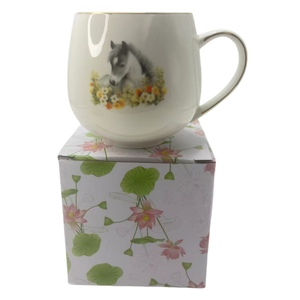 Wholesale Customized Golden Edged Egg Shaped Mug Logo Custom Color Ceramic Coffee <b>Cup</b> Porcelain Mugs 400ml Tea <b>Cup</b> <b>Set</b> - Product Image 3