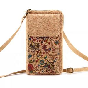 Cartera de corcho a la moda para mujer, bolso de hombro para teléfono inteligente, bolsas de muestra cruzadas - Product Image 1