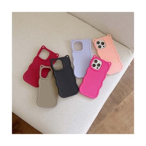 Funda Protectora para Teléfono Móvil de TPU de Silicona con Diseño de Orejas de Gato de Dibujos Animados, con Borde Ondulado Grande, para Oppo A3X A80 A60 A59 A5 <span class=keywords><strong>A9</strong></span> A11X A31 A57 A1K F11 - Product Image 5