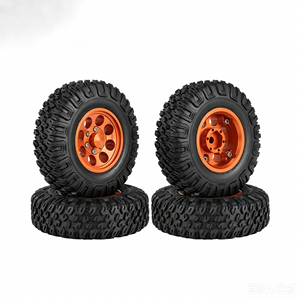 Neumáticos de Metal Mecanizados por CNC de 1.55 Pulgadas con Sistema Beadlock, 85*28mm, Neumáticos con Bloqueo sin Pegamento para Autos de Control Remoto para Niños - Product Image 4