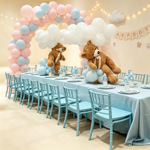 Sino Perfect Event Wedding White Stackable Children Kids Plastic Dining Tiffanie Chairs Party Furniture for Kids New Chairs - Product Image 2
