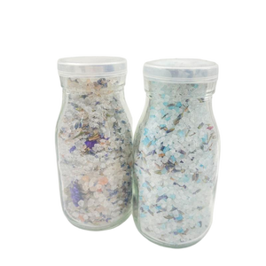 NATTH OED/ODM Etiqueta personalizada <span class=keywords><strong>Sal</strong></span> de bañ<span class=keywords><strong>o</strong></span> envasada en vidrio 100% <span class=keywords><strong>Sal</strong></span> de remojo Rosa vegetariana para la desintoxicación del cuerpo - Product Image 5