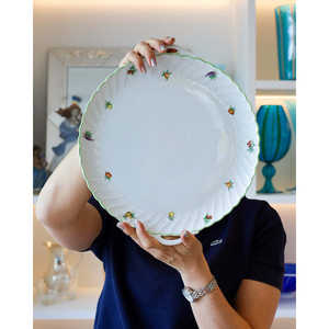 Service à café Richard Ginori Ancona avec décoration Eden, comprend des plats et des assiettes pour le café et le gâteau, 0 kg - Product Image 2