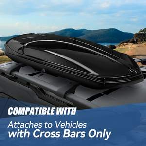 Free sample Podofo Customizable Waterproof 15 Cubic Feet Heavy Duty Traps <b>Car</b> Top Luggage Rooftop Cargo Carrier <b>Bag</b> - Product Image 4