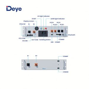 Batteries Lithium-ion Deye BOS-A-PACK 7.68 Cluster 38.4V 200AH HV 54KWH-161KWH with PCM/PCB/BMS for ESS System - Product Image 4