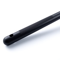 Brosse de nettoyage de roues CY-CTB001-2 Rocket-Head à filaments en nylon haute densité, noyau en alliage d'aluminium, forme conique en arbre de Noël pour