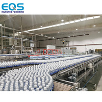 Machine d'emballage d'eau BFS peu encombrante Machine de remplissage d'emballage de production d'eau minérale en bouteille