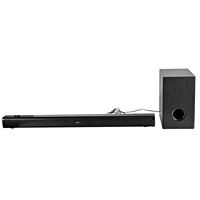 Barre de Son Surround Boombox Samtronic 2.1 avec Subwoofer en Bois et Télécommande pour TV