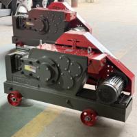 Mesin Pemotong Besi Tulang GQ40 Terlaris Maret, untuk Batang Baja Padat 4-28mm, Dilengkapi Motor Tembaga Murni 4kw