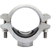 Raccord de tuyauterie rainuré Youke, manchon flexible, manchon rigide en fonte ductile pour système d'incendie