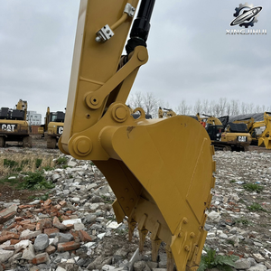 Excavatrice sur chenilles d'occasion CAT 320E, marque américaine d'origine, 20 tonnes, taille moyenne, excavatrice sur chenilles d'occasion - Product Image 4