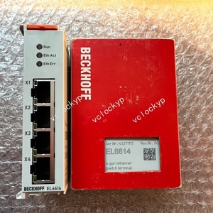 NOUVEAU Terminal de commutation Ethernet 4 ports Beckhoff EL6614 - Product Image 2