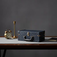 Valise rigide en cuir PU grain crocodile de luxe classique personnalisée en gros, sac de voyage d'affaires unisexe tendance