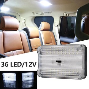 Luces <span class=keywords><strong>LED</strong></span> para Techo Interior de <span class=keywords><strong>Coche</strong></span>, 12V, 36 <span class=keywords><strong>Bombillas</strong></span> <span class=keywords><strong>LED</strong></span> Blancas, Lámpara de Iluminación <span class=keywords><strong>LED</strong></span> para Techo de Vehículo, Luz de Lectura para Cúpula de <span class=keywords><strong>Coche</strong></span> - Product Image 2