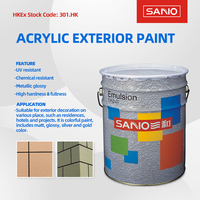 SANVO résine époxy revêtement de sol peinture maison économique extérieur émulsion uv blanc peinture mur gros revêtement peinture