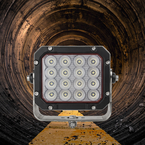 Ip68 Không Thấm Nước Khai Thác Mỏ Ánh Sáng 12V 24V Nhiệm Vụ Nặng Nề Chiếu Sáng 7Inch 1600W 12800lm Lũ Tại Chỗ Chùm Hình Chữ Nhật Làm Việc Ánh Sáng - Product Image 5