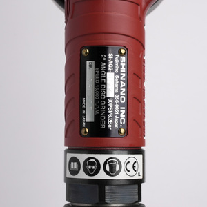 מטחנת זווית פנאומטית Shinano Industrial SI AG2 U2P, כלי עבודה מונע אוויר במהירות גבוהה לליטוש משטחי מתכת - Product Image 5