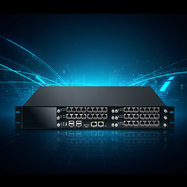 IPPBX 3000 with 2  PRI Ports for Big Office Uses Voip Phones Systems 160FXS Ports