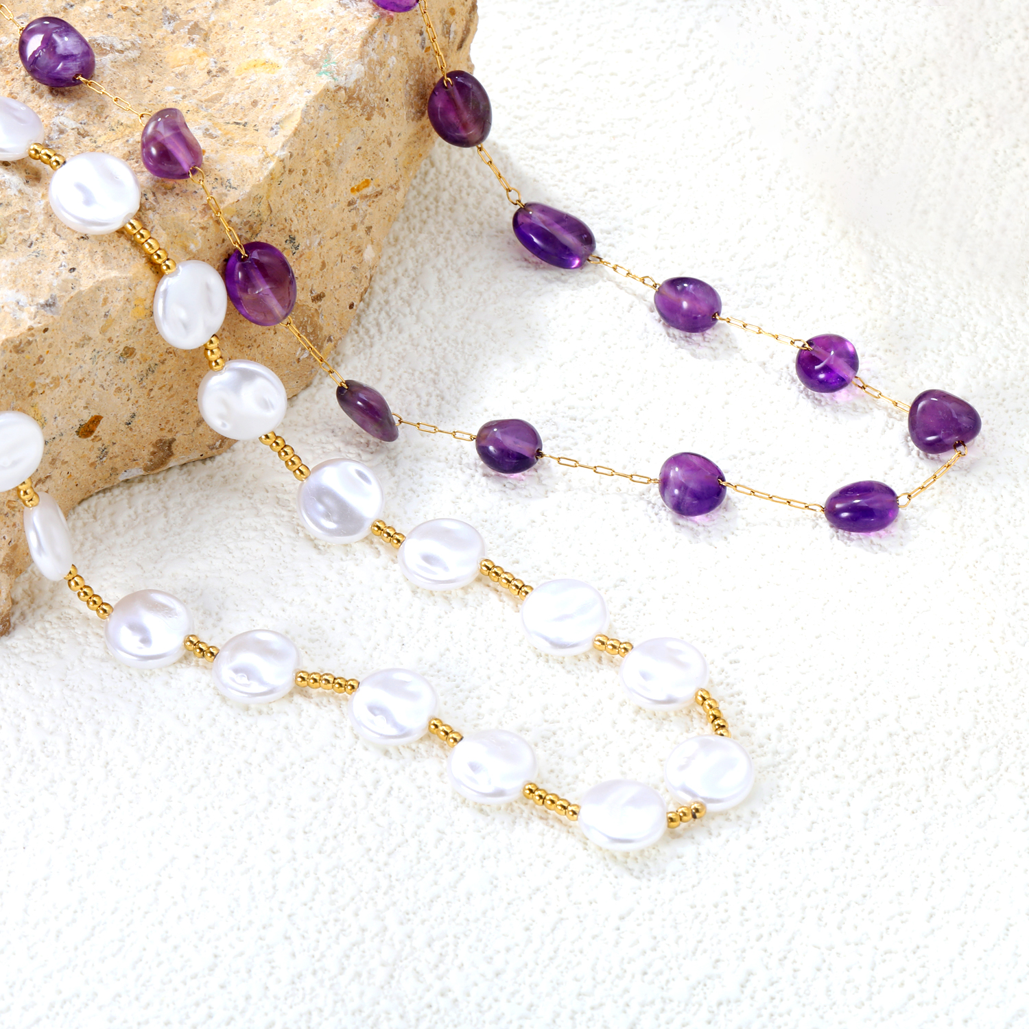 chunky gold chain necklace