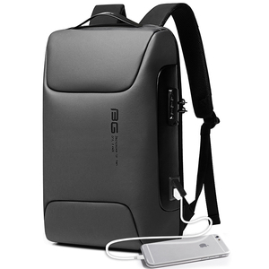 Neues Design Business Unisex USB Smart Herren Mode Wasserdichter Diebstahlsicherer Reise-Laptop-Rucksack Schultaschen für Männer - Product Image 2
