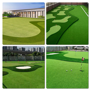 Césped Artificial de 10 cm o Menos, Alta Densidad, Duradero, para Campos de Golf y Uso en Exteriores, Disponible en Colores Verde, Rojo y Azul - Product Image 2