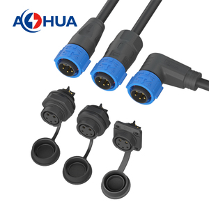 2/3/4/2 + 3/1 + 2 + 5/3 + 7Pin M25 водонепроницаемый кабель Мужской и Женский Пластиковый разъем IP68 для гидропонных систем - Product Image 6