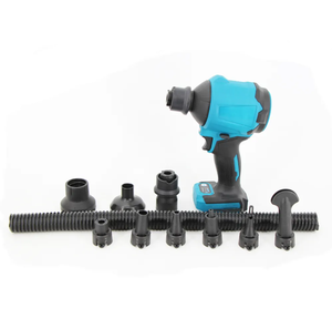 Teclado inalámbrico, ordenador, coche, limpiador, plumero y soplador de aire eléctrico con boquillas de accesorios, batería, pistola plumero de aire eléctrico - Product Image 2