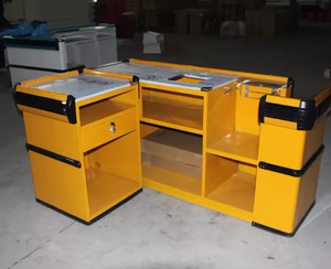 Mostrador Moderno y Sencillo en la Recepción de un Gran Supermercado/Pequeño Supermercado de Conveniencia - Product Image 6